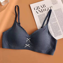 Load image into Gallery viewer, Women's Sexy Gathered Sports Bra Breathable Thin Backless Underwear No Steel Rings Comfortable Supportive Sports Bra for Women
