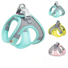 Load image into Gallery viewer, Cats Dog Accessories Small Dog Collar Safety Vest Pet Chest Rope Dogs Cover Breathable Adjustable Harnesses Supplies Products

