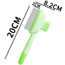 Load image into Gallery viewer, Dog Comb Pet Hair Remover One Button Dogs Brush Self-cleaning Cat Brush Massage Combs for Dog Grooming Brushes for Pet Products
