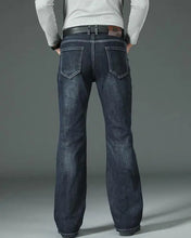 Load image into Gallery viewer, Flared Jeans Loose Men Jeans
