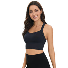 Load image into Gallery viewer, Sports and Beautiful Back Bra Set, Cross-Back Sports Bra, No Chest Pad, Adjustable Size, and Can Be Worn Inside Normally
