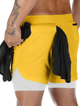 Load image into Gallery viewer, 2026 Summer Sports Shorts 2-in-1 Gym Running Shorts Slow Running Casual Sportswear Fitness Double Layer Shorts
