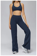 Load image into Gallery viewer, Yoga Set 2PCS Women Sportswear Workout Clothes Seamless Athletic Wear Gym Legging Fitness Bra Crop Top Long Sleeve Sports Suits
