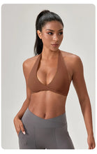 Load image into Gallery viewer, YOGA Naked Feeling Strappy Padded Sports Bras for Women - Fitness Workout Top Criss Cross Back Yoga sports Bras No steel ring
