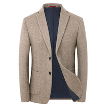Load image into Gallery viewer, Elegant Tweed Business Blazer
