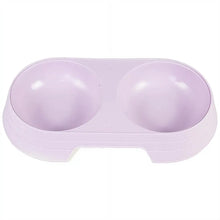 Load image into Gallery viewer, Non-Slip Double Pet Bowls Food &amp; Water Feeder for Cats and Small Dogs BPA-Free Easy-Clean Raised Pet Dishes in 4 Colors

