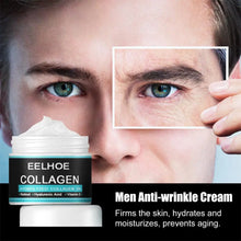 Load image into Gallery viewer, Collagen Creams For Men Smooth Wrinkle Younger Face Cream Firming Moisturizing Hyaluronic Acid Whitening Cream Facial Skin Care
