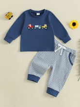 Load image into Gallery viewer, Car Stitch Toddler Set
