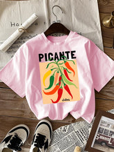 Load image into Gallery viewer, Picante Chillies Streetwear Cotton Tee
