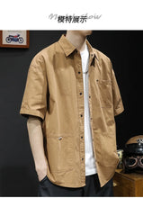 Load image into Gallery viewer, Trendy Casual Zipper Shirt Men

