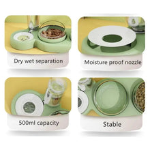Load image into Gallery viewer, Pet Automatic Feeders 3 Bowl Pet Water Dispenser Feeders Large-diameter Dog Basin Cat Bowls Pet Automatic Feeders Wholesale
