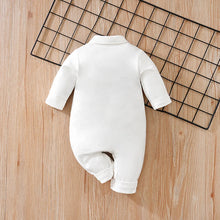 Load image into Gallery viewer, Baby Gentleman Long Sleeve Jumpsuit
