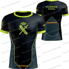 Load image into Gallery viewer, 2025 Spanish Civil Guard T Shirt Men Outdoor Shirts Spain Military Clothing Training Tops Downhill MTB Jersey Running Sportswear
