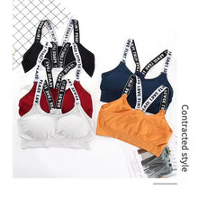 Load image into Gallery viewer, Women Sexy Sports Bra Tops For Gym Top Fitness Yoga Female Pad Sportswear Vest Tank Tops Sport Push Up Sports Bras Underwear
