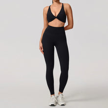 Load image into Gallery viewer, Summer 2PCS Yoga Suit Sports Set Women Quick-Dry Gym Set Women Tracksuit Running Workout Long Sleeve Sports Shirt Yoga Clothing
