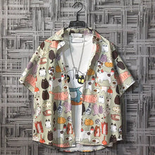 Load image into Gallery viewer, Printed Shirts and Blouses for Men Colourful Hip Hop Clothing Geometric Funny Man Tops Hawaiian Graphic with Pocket Floral Xxl S
