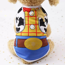 Load image into Gallery viewer, Pet Dog Clothes Cartoon Clothing Puppy Dogs Soft Vests Summer Shirt Casual T-Shirt for Small Pet Supplies
