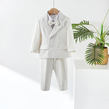 Load image into Gallery viewer, White Formal Boys Blazer Set
