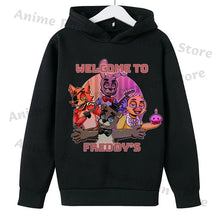 Load image into Gallery viewer, Kids Cartoon Sporty Pullover Hoodie
