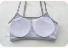 Load image into Gallery viewer, 1PC Cotton Teenagers Girls Training Bras Solid Developmental Girls Sports Bras Soft Brassiere Kids Tank Tops Children Underwears

