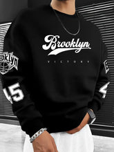 Load image into Gallery viewer, The new men's round-neck hoodie for Spring and Autumn 2025 features street fashion and soft 3D digital pattern printing
