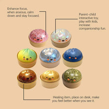 Load image into Gallery viewer, Premium Squishy Steamed Bun Dumpling Toy Slow Rising Glitter Stress Ball Stretchy Decompression Fidget Toy Desk Travel Gift ﻿
