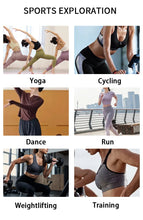 Load image into Gallery viewer, Women's Side Line Contrast Yoga Set Flat Seam Moisture Wicking Anti Rubbing Outdoor Workout Daily Trendy Fitness Two Piece Suit
