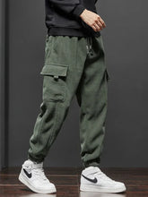 Load image into Gallery viewer, Elastic Waist Casual Jogger Pants
