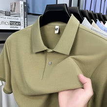 Load image into Gallery viewer, Classic Men Short Sleeve Polo Shirt 100% Mercerized Cotton Breathable Summer Golf Business Casual Athletic Tops
