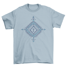 Load image into Gallery viewer, Diamond shape berber decoration t-shirt design
