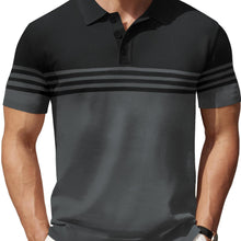 Load image into Gallery viewer, Striped Slim Polo
