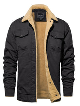 Load image into Gallery viewer, Men’s Cotton Cargo Winter Jacket
