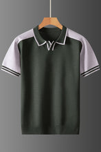 Load image into Gallery viewer, Contour Block Knit Polo
