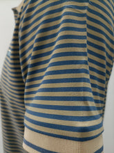 Load image into Gallery viewer, Stripe Knit Polo Tops
