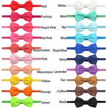 Load image into Gallery viewer, 13 Pcs Soft Nylon Baby Headbands 2.75&quot; Hair Bows Stretch Elastic Hair Bands for Baby Girls Newborn Toddlers Yoga Lady
