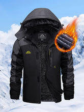 Load image into Gallery viewer, Men’s Winter Waterproof Fleece-Lined Ski Jacket
