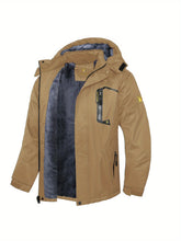 Load image into Gallery viewer, Men’s Winter Ski Jacket with Hood
