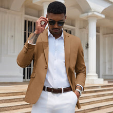 Load image into Gallery viewer, Slim Cotton Woven Blazer
