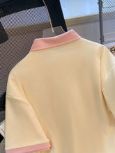 Load image into Gallery viewer, Women Bow Accent Polo
