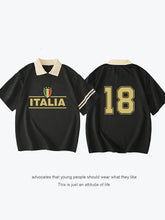 Load image into Gallery viewer, Italia Print Polo
