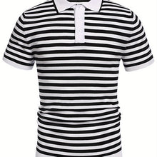 Load image into Gallery viewer, Striped Slim Polo
