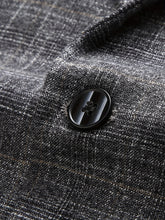 Load image into Gallery viewer, Classic Plaid Single Breasted Blazer

