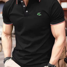 Load image into Gallery viewer, Croc Print V Polo
