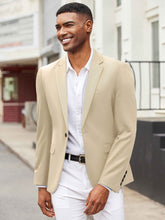 Load image into Gallery viewer, Notch Lapel Knit Blazer
