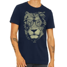 Load image into Gallery viewer, Lion Wearing Glasses
