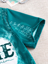 Load image into Gallery viewer, Leopard Letter Summer Tee
