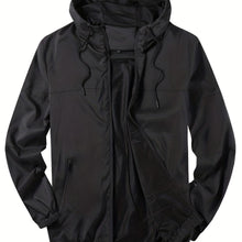 Load image into Gallery viewer, Men’s Camouflage Hooded Zip-Up Jacket
