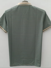 Load image into Gallery viewer, Stripe Knit Polo Tops
