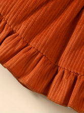 Load image into Gallery viewer, Baby Girls’ Pumpkin Halloween 3-Piece Outfit Set
