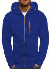 Load image into Gallery viewer, Oversized Men’s Hooded Sports Jacket
